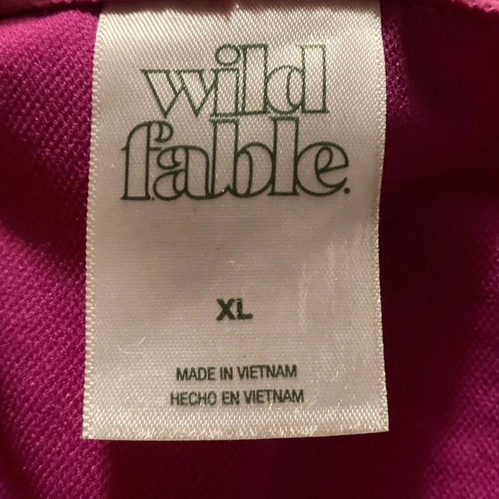 Vibrant‎ Pink Bikini Bottom XL NWOT
